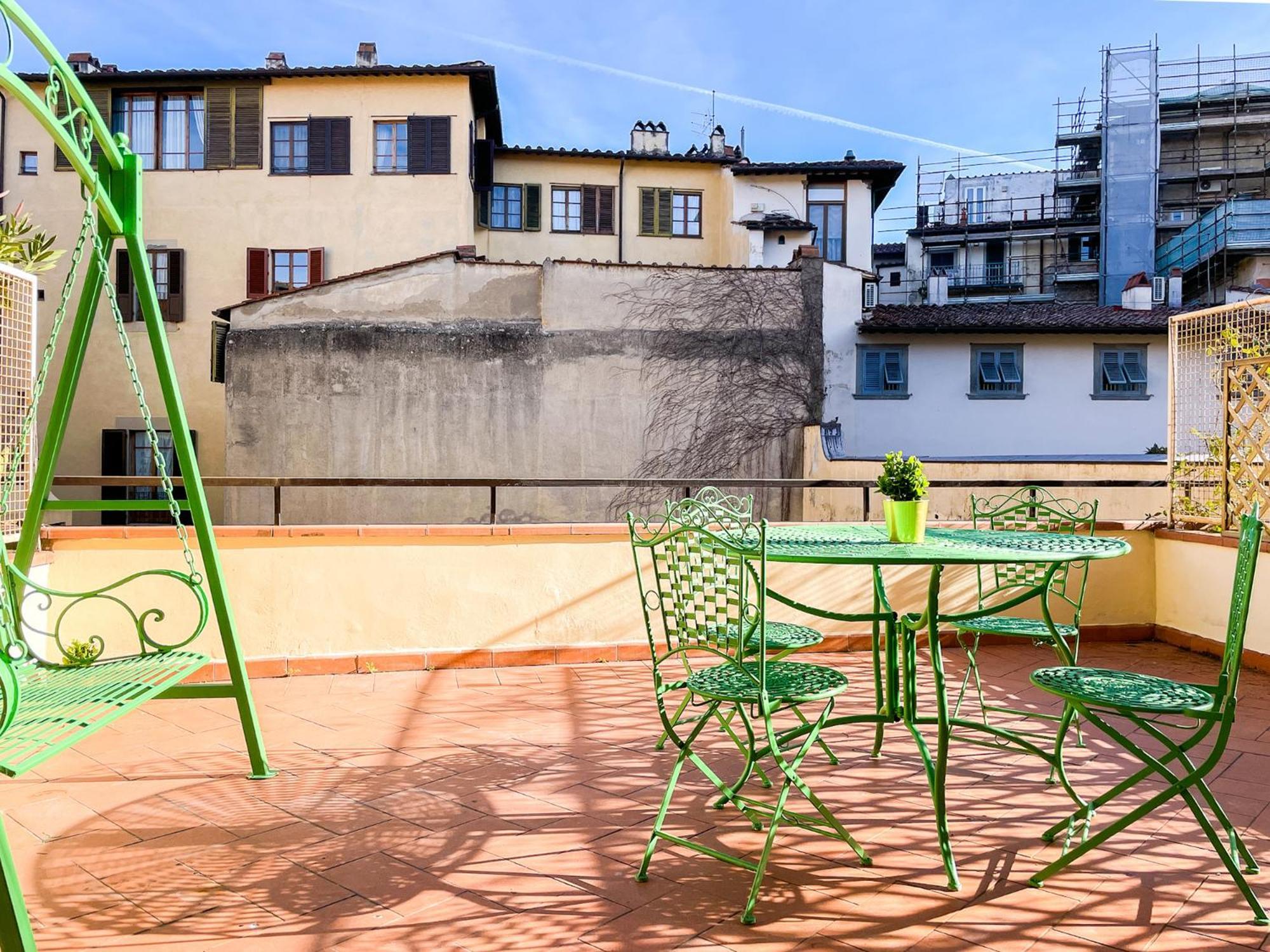 Stunning Apartment With An Amazing Terrace Florencia Exterior foto